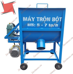 Máy trộn nguyên liệu nằm không động cơ TK100