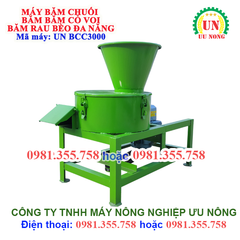 Máy băm chuối đa năng UN BCC 3000