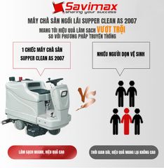 Máy chà sàn ngồi lái Supper Clean AS 2007