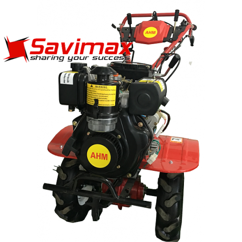 Máy xới đất đa năng AHM 5DCH173 động cơ dầu 173 chuyển hướng
