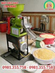 Máy xát gạo mini UN-6N40