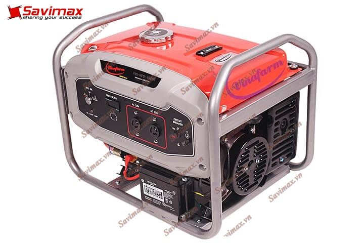 Máy phát điện chạy Xăng 4900E VINAFARM ( công suất 3,5kw, đề nổ)