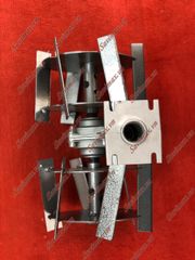 Bộ xạc cỏ gắn máy cắt cỏ, máy xạc cỏ trục 26mm.28mm loại cao cấp sơn tĩnh điện