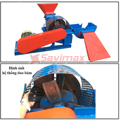 Máy băm cành cây thành mùn cưa chạy điện OKASU OS75