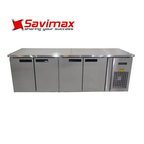 TỦ BÀN MÁT 4 CÁNH INOX BM 220x76-4I