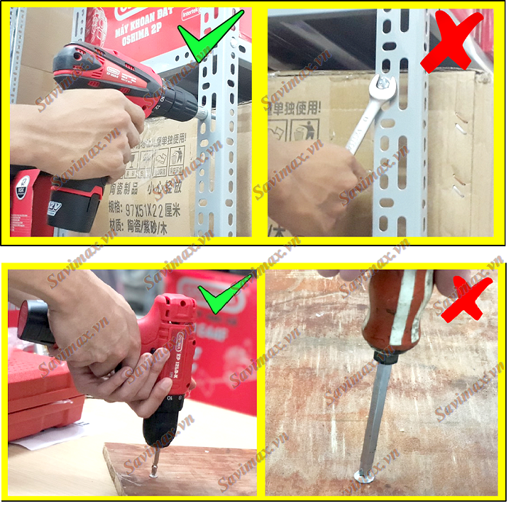 Máy Khoan Pin Oshima KP12TD-K
