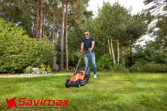 Máy cắt cỏ đẩy tay Black&Decker BEMW451BHGSL7 kèm tỉa lá