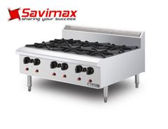 Bếp âu Berjaya 6 họng OB6-17 dùng gas