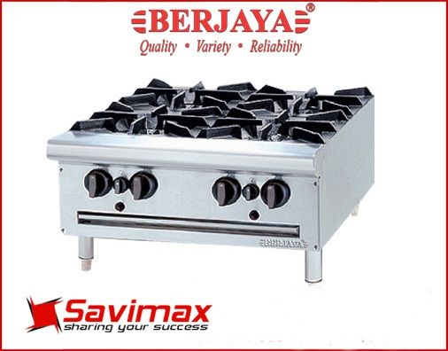 Bếp âu Berjaya 4 họng gas OB4-17