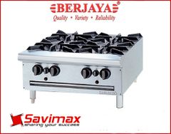 Bếp âu Berjaya 4 họng gas OB4-17
