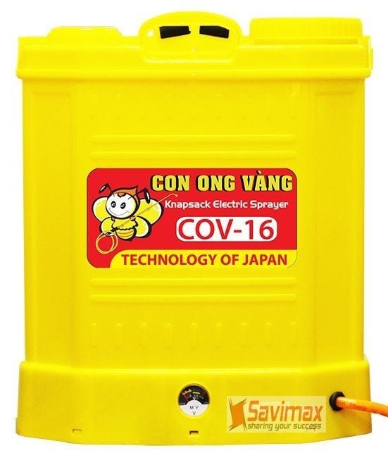 Bình xịt điện con ong vàng COV16D
