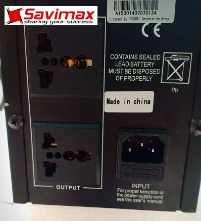 Bộ lưu điện UPS offline Hyundai HD-1500 (1500VA / 900W)