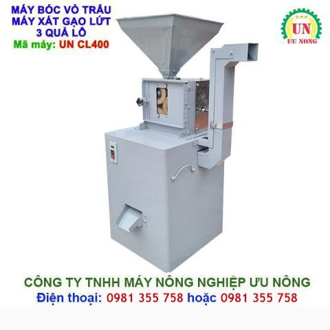 Máy bóc vỏ trấu – xát gạo lứt UN CL400