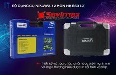 Bộ dụng cụ cầm tay 12 món Nikawa NK-BS312