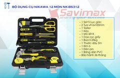 Bộ dụng cụ cầm tay 12 món Nikawa NK-BS312