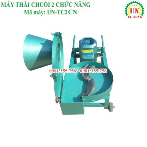 Máy thái chuối 2 chức năng Ưu Nông UN TC 2CN 2.2KW