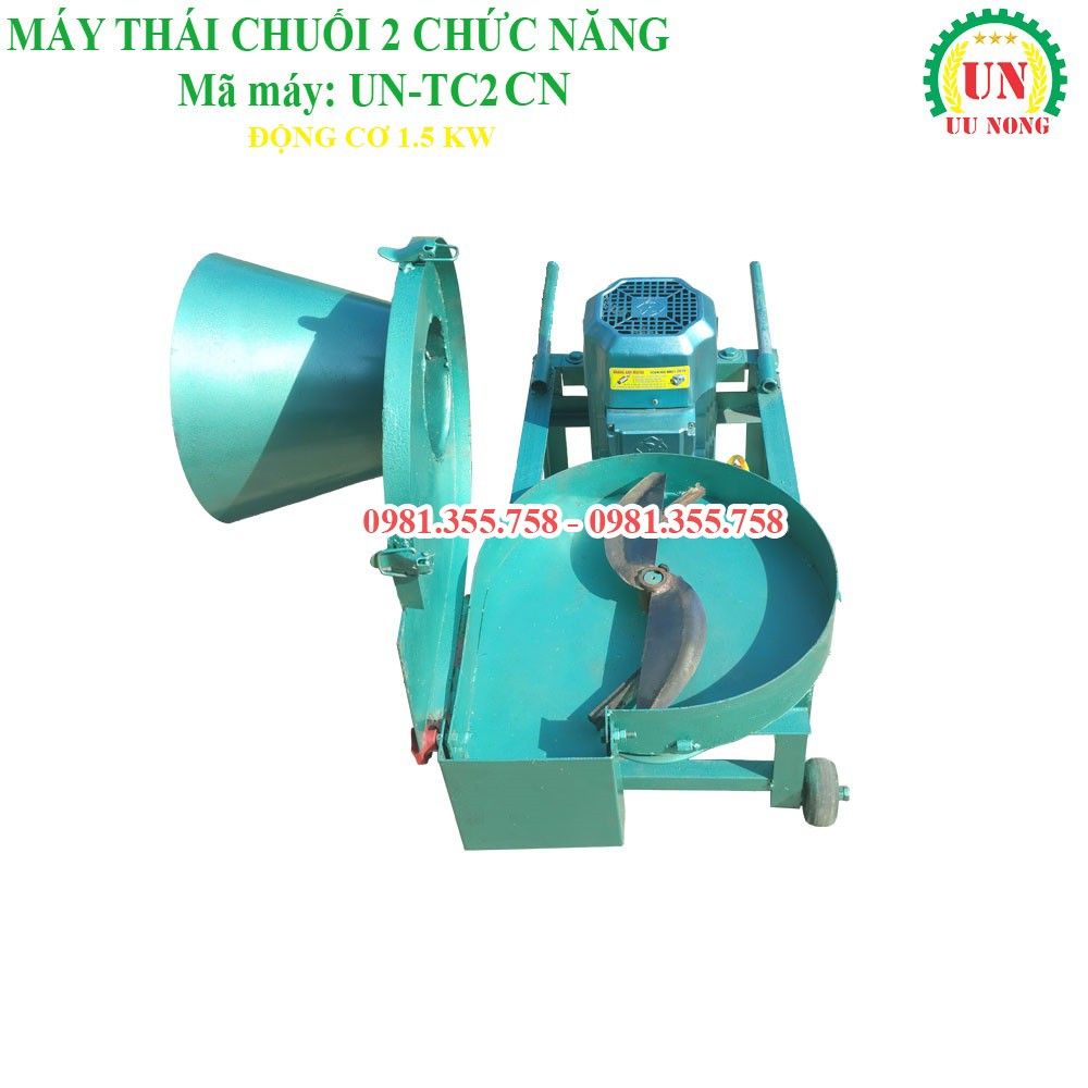 Máy thái chuối 2 chức năng Ưu Nông UN TC 2CN