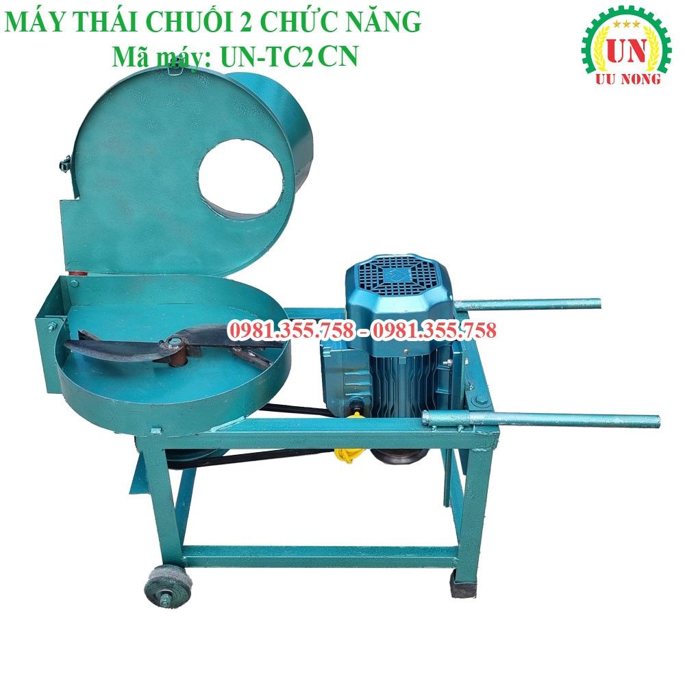 Máy thái chuối 2 chức năng Ưu Nông UN TC 2CN 2.2KW