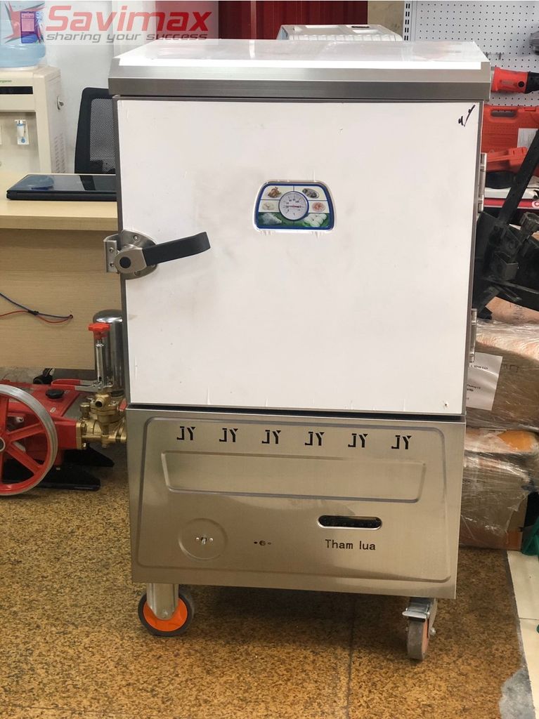 Tủ nấu cơm 6 khay dùng gas  OKASU TCG6