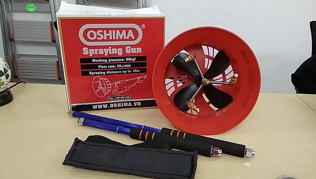 Cần xịt phun thuốc Oshima thế hệ mới