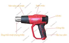 Máy thổi nhiệt Oshima MTN 1500