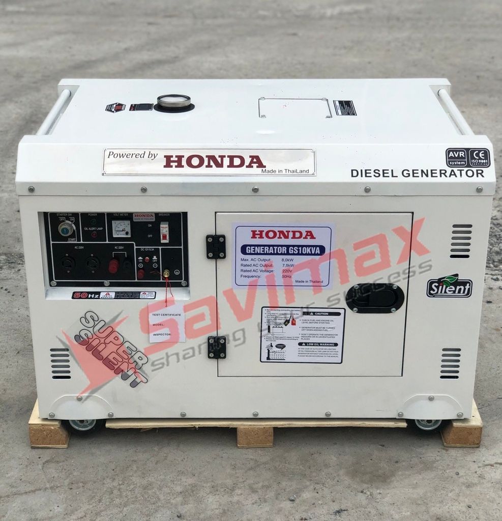 Máy phát điện Honda GS10KVA công suất 8kw chạy dầu