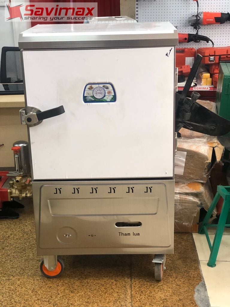 Tủ nấu cơm 6 khay dùng gas  OKASU TCG6