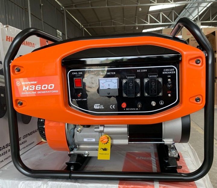 Máy phát điện Huspanda H3600 chính hãng chạy xăng giật nổ.