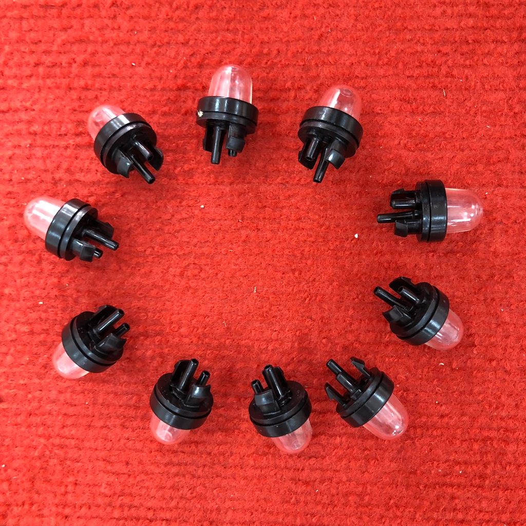 Núm bơm xăng, núm bơm mồi xăng, núm bơm bộ cho máy cắt cỏ, máy cưa xích, thổi lá