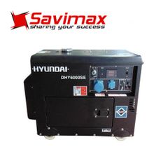 Máy phát điện chạy dầu 5kw Hyundai DHY-6000SE