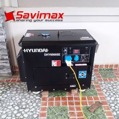 Máy phát điện chạy dầu 5kw Hyundai DHY-6000SE