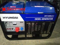 Máy phát điện Hyundai Diesel DHY12500LE-3 công suất 10kw