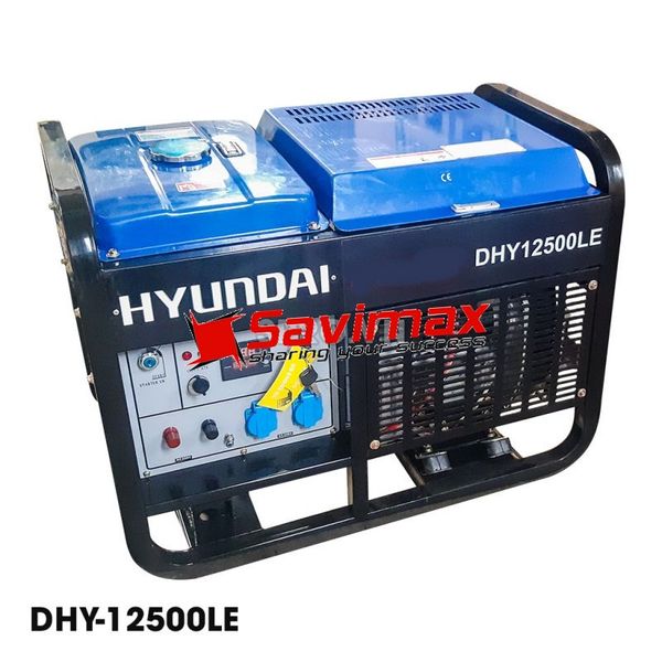 Máy phát điện chạy dầu 10Kw diesel Hyundai DHY12500LE