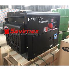 Máy phát điện chạy dầu 6kva 3pha cách âm Hyundai DHY6000SE-3