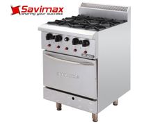 Bếp Âu 4 họng có lò nướng Berjaya DRO4-17