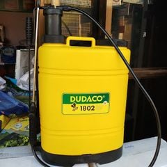 Bình phun xịt 18 l Dudaco cần Ron Viton bơm 1 trục