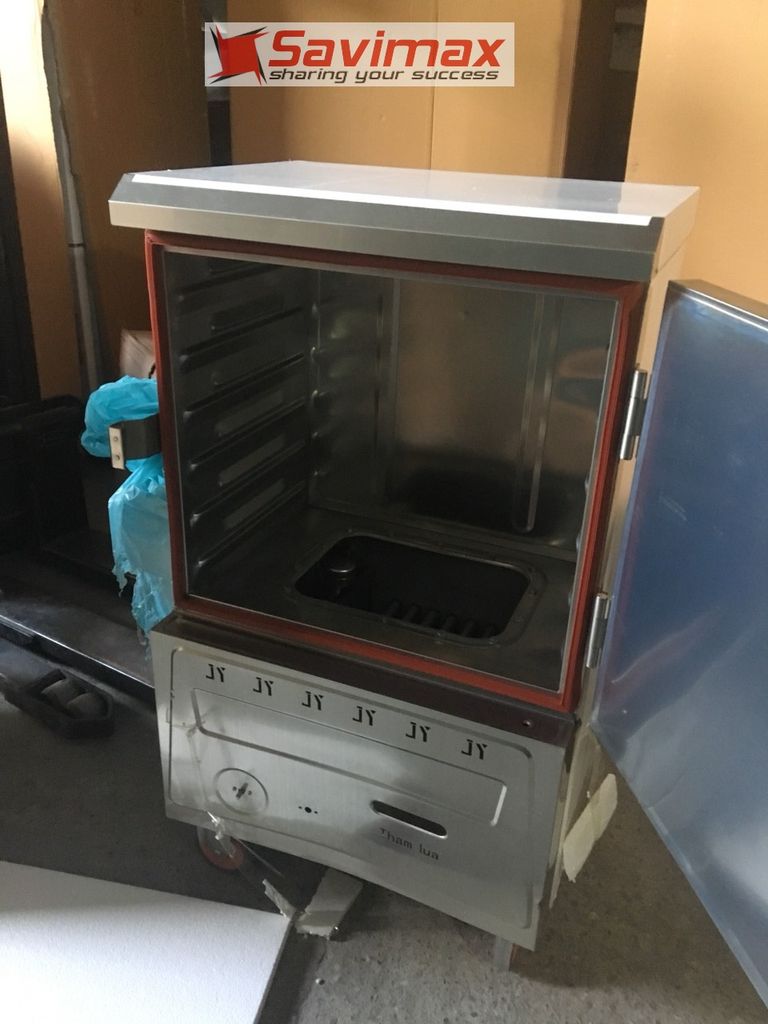 Tủ nấu cơm 6 khay dùng gas  OKASU TCG6