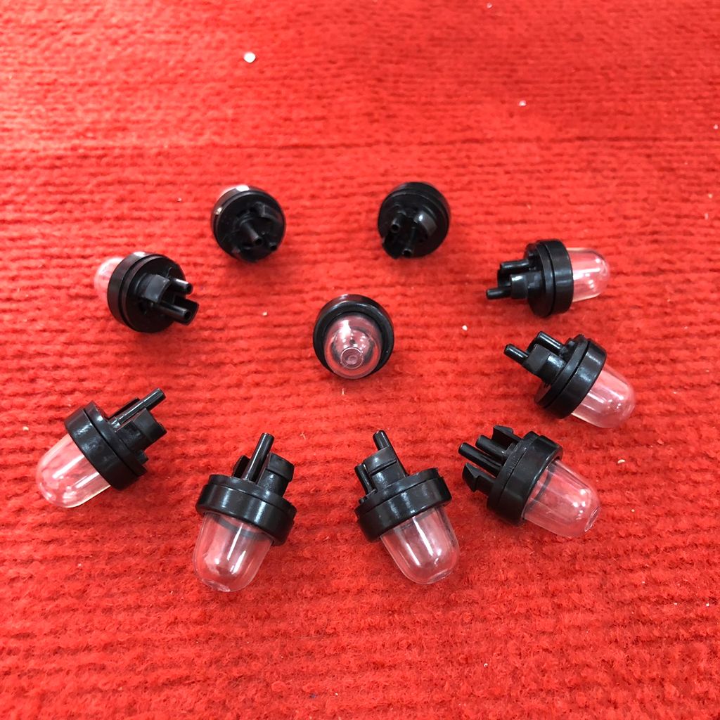 Núm bơm xăng, núm bơm mồi xăng, núm bơm bộ cho máy cắt cỏ, máy cưa xích, thổi lá