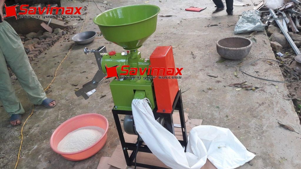 Máy nghiền thức ăn chăn nuôi, máy nghiền cám bột motor 2,2kw