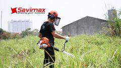 Máy cắt cỏ Kavi 143 bình xăng con WALBRO chính hãng