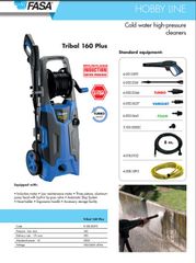 Máy phun rửa áp lực cao Fasa Tribal 160 Plus