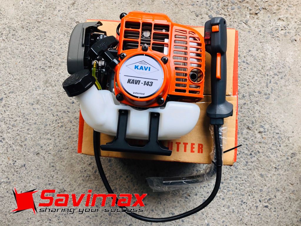 Máy cắt cỏ Kavi 143 bình xăng con WALBRO chính hãng