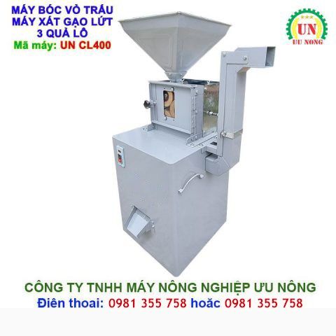 Máy bóc vỏ trấu – xát gạo lứt UN CL400