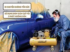 Máy nén khí dây đai PEGASUS TM-V-0.12/8-70L