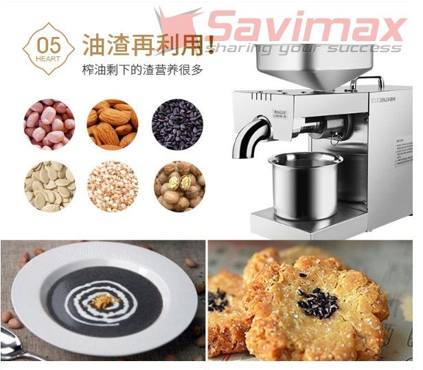 Máy ép dầu thực vật gia đình 3-4kg/h GD07