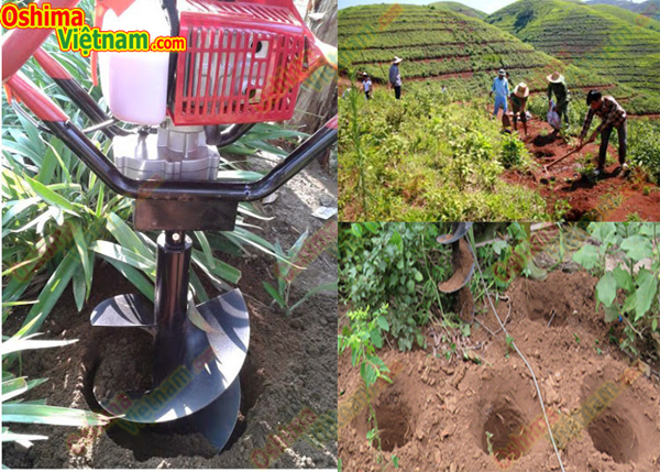 Mũi khoan đất đôi Oshima 150mm