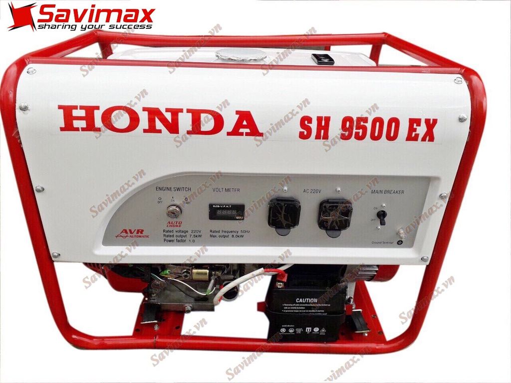Máy phát điện Honda SH9500EX công suất 8.5kw đề nổ le gió tự động