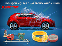 Máy rửa xe dây đai đầu xịt 1Hp MRX1HP