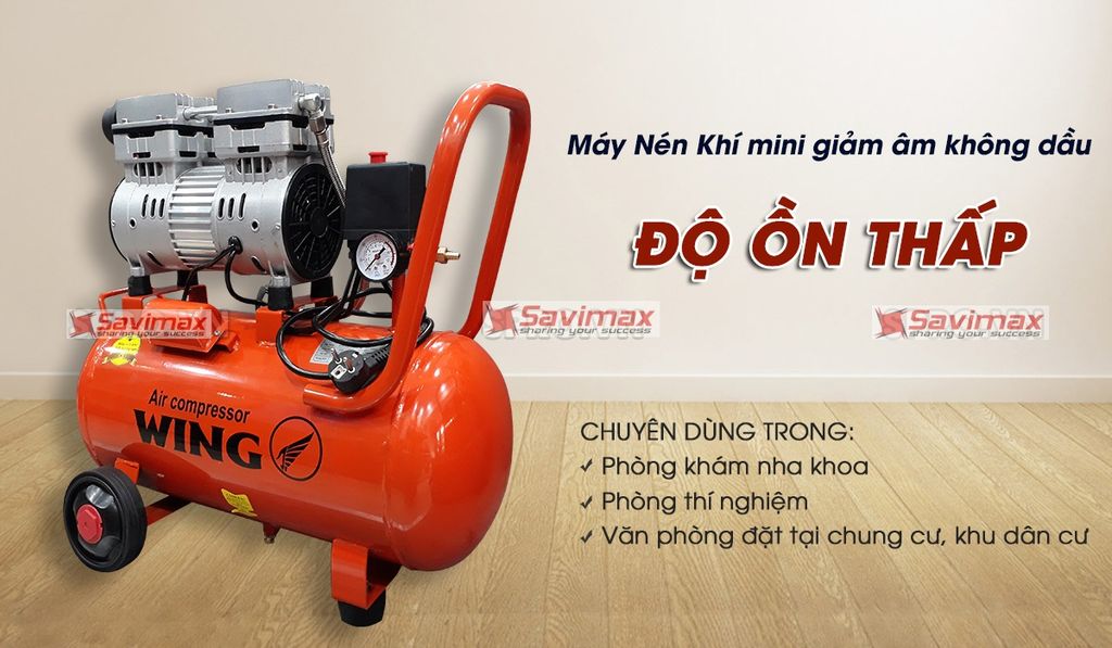 Máy nén khí giảm âm Wing TW-OF750-35L
