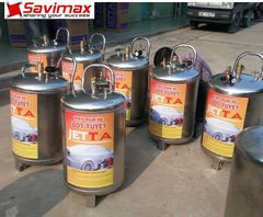 BÌNH BỌT TUYẾT RỬA XE 70 LÍT INOX-JETTA